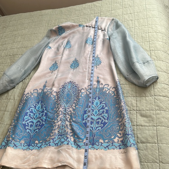 Excellent Condition Vintage Alfred Shaheen Painted Dress - Picture 9 of 17